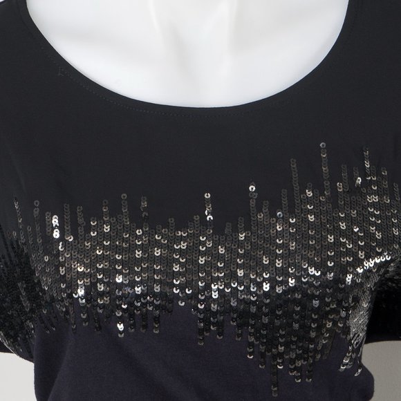 NWOT Coldwater Creek sequin shirt - sz 8 - Picture 1 of 5
